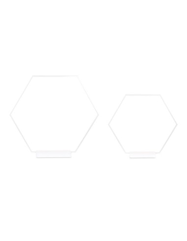 SET 2 ESAGONI BIANCHI C2 BASI 690X630900X815