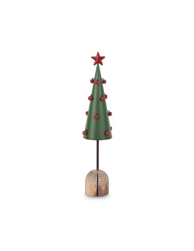 ALBERO VERDE CON CAMPANELLE H.33 CM.