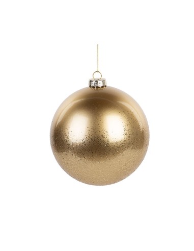 SFERA VETRO ORO D.15 CM.