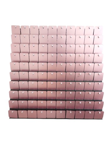 PANNELLI PAILLETTES CM.30X30 ROSA CHIARO