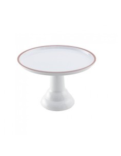 ALZATA MELAMINA BIANCA-ROSE GOLD CM.30