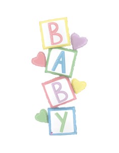 63"SPECIAL DELIVERY BABY BLOCKS