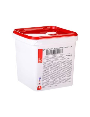 PASTA DI ZUCCHERO BIANCA 5 KG