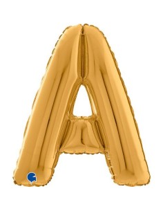 LETTERA A GOLD CM 66
