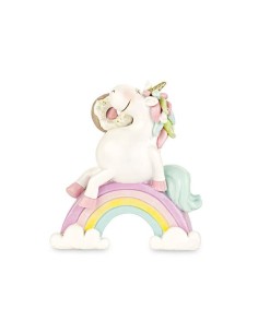 UNICORNO BIANCO SU ARCOBALENO