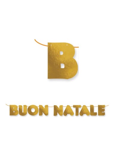KIT SCRITTA MAXI BUON NATALE