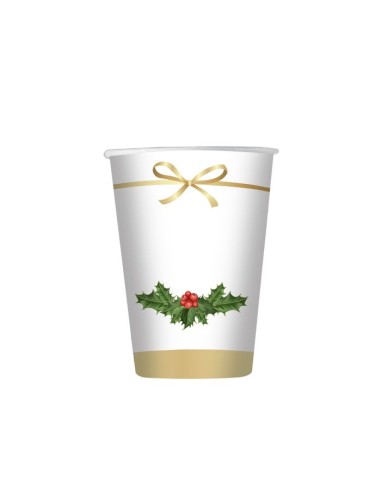 8 BICCHIERI CC 200 CHRISTMAS CHIC