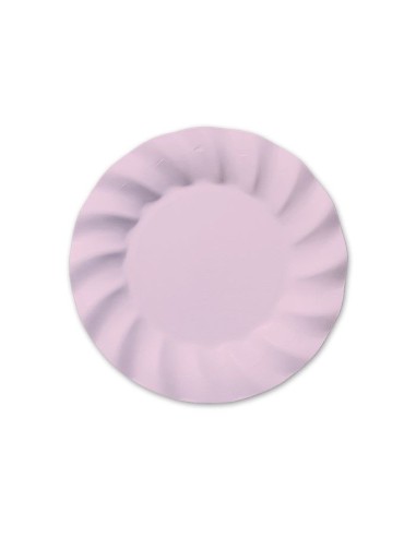 8 PIATTI CM 20 WAVY SOFT PINK