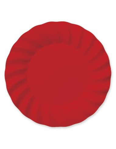 PIATTI CM 30 WAVY RED