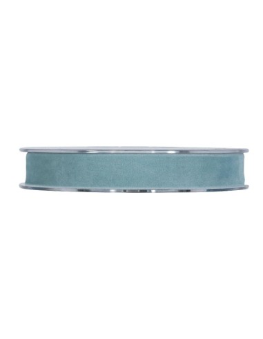 DOUBLE VELVET MM.15X7 MT.LIGHT BLUE