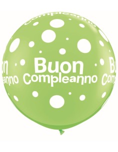 3 RND BUON COMPL LIME