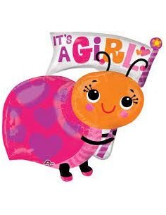 SS IT'S A GIRL LADYBUG
