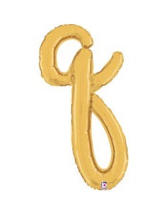 LETTERA Q SCRIPT GOLD CM 61