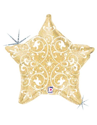 21"FILIGREE GOLD
