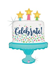 33"GLITTERING CELEBRATE CAKE