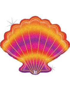 30"GLITTER SEASHELL