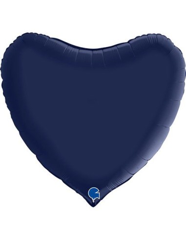 HEART 36 INC SATIN BLUE NAVY