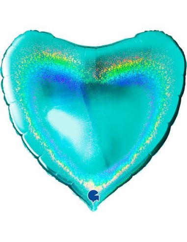 HEART 36 INC GLITTER HOLOGRAFIC TIFFANY
