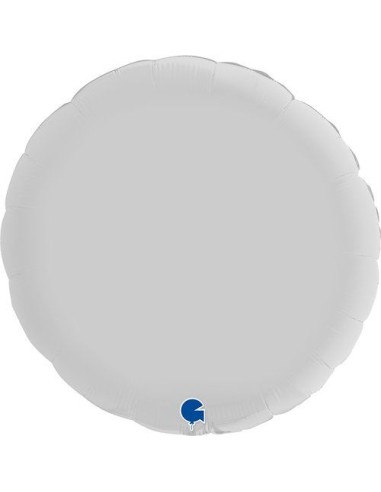 ROUND 36 INC SATIN WHITE