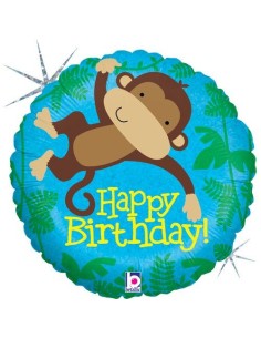 18"MONKEY BUDDY BIRTHDAY