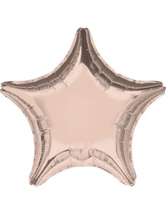 19"STAR ROSEGOLD