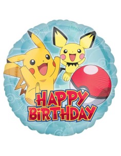 18"POKEMON HAPPY BIRTHDAY