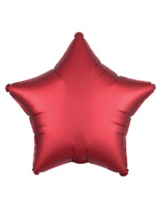 18"SATIN LUXE SANGRIA STAR