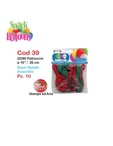 GD90 BUON NATALE CF 10 PZ