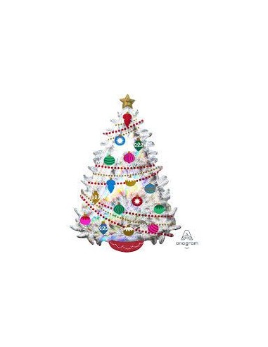 SS IRIDESCENT XMAS TREE 36" 91 CM
