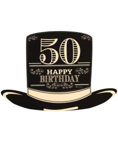 BS 4 CAPPELLI CILINDRO "50" ANNI 16X23