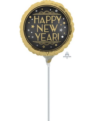 9"VINTAGE SATIN NEW YEAR PZ 10