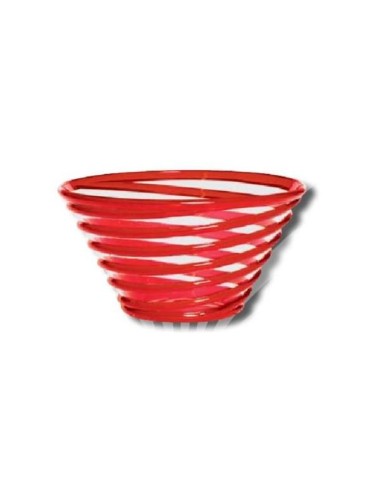 BOWL SWIRL 1RG RED