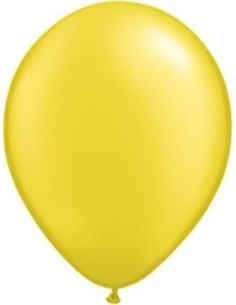 11"RND PEARL CITRINE YELLOW PZ 100