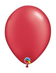 11"RND PRL RUBY RED CF.100