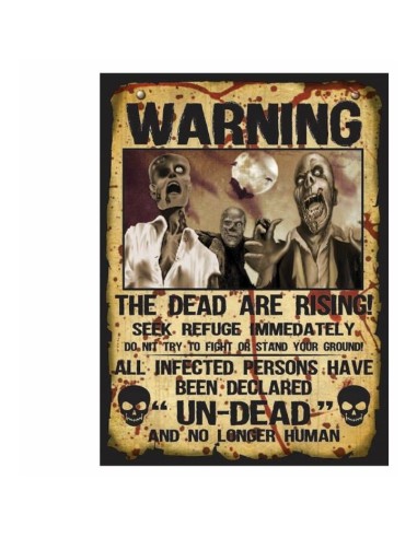 LOCANDINA WARNING 2 PZ