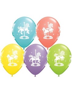 11 RND ST CAROUSEL HORSES CF 25