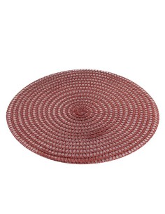 SOTTOPIATTO ROSSO RETINATO CM.35