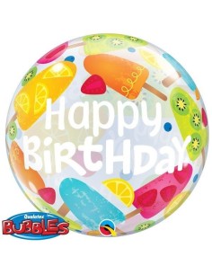 22"SINGLE BUBBLE BIRTHDAY FROZEN