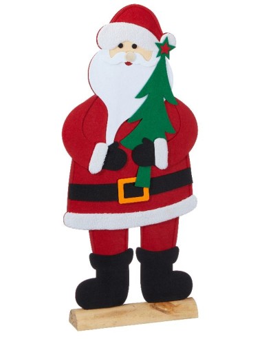 SANTA FELT ON WOODFOOT XL