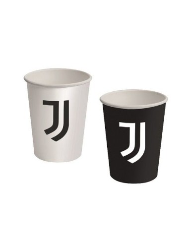 BICCHIERE CARTA 250 ML JUVENTUS PZ 8