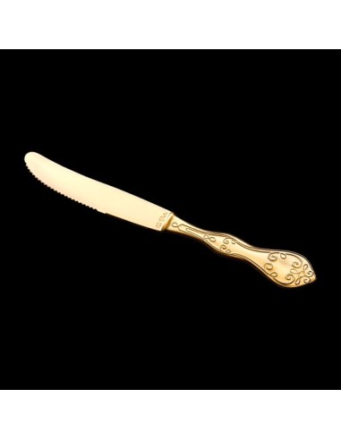 COLTELLI PLASTIC & CHIC ORO CF.10