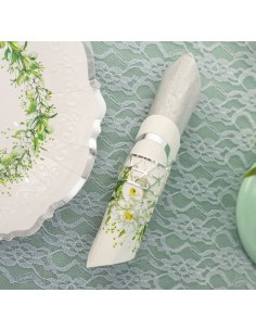 PORTATOVAGLIOLO METAL ARGENTO CM.5