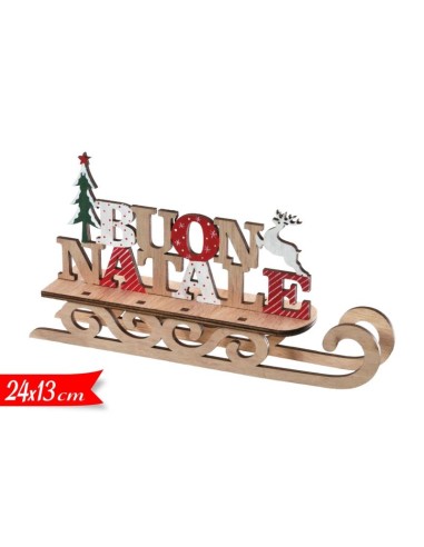 SCRITTA BUON NATALE 24X13
