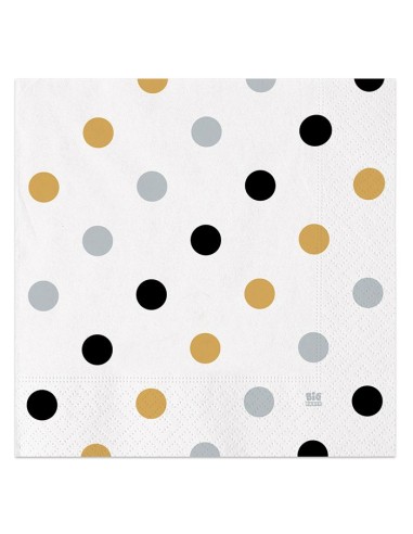 TOVAGLIOLI 33X33 POIS PRESTIGE