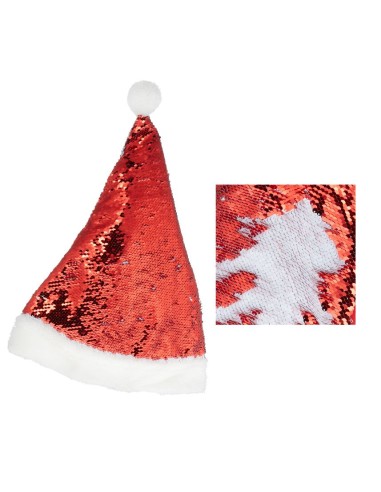 CHRISTMAS HAT SEQUIN 47 CM