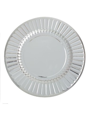 PIATTI MAXI ROUND SHAPE CM.33 ARGENTOCF.6