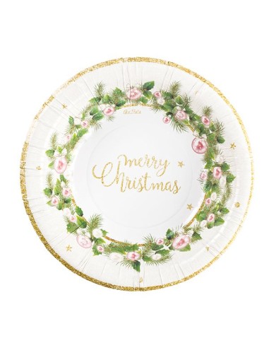 PIATTI ROUND SHAPE CHRISTMAS CM.24 CF.8