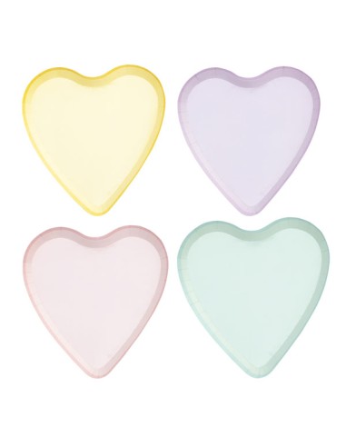 CF.8 PIATTI CANDY HEARTS CM.17X18