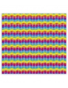 FOIL BACKDROP MULTICOLOR SF STEL 100X200