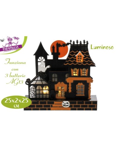 CASTELLO HALLOWEEN CLUCI 25X2X25